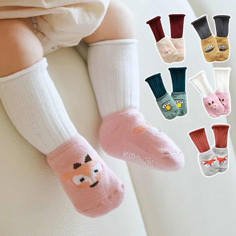 Secret and high knee sock set(Fox)(0-1y)
