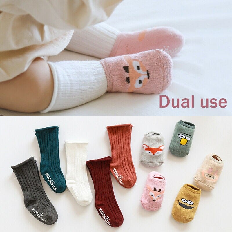 Secret and high knee sock set(Fox)(0-1y) - Image 3