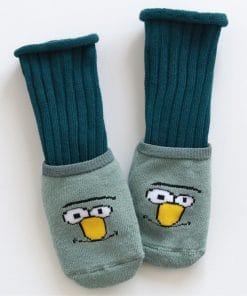 Alternative view of Secret and high knee sock set(Fox)(0-1y)