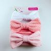 Set of 3 bow headbands (Peach set of 3)
