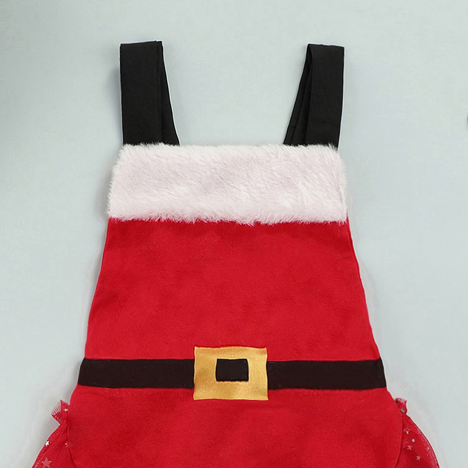 Santa star tulle romper - Image 4