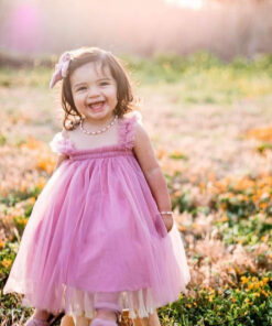 Blush Tulle Dress - Image 8