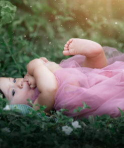 Blush Tulle Dress - Image 7