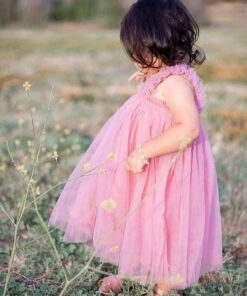 Blush Tulle Dress - Image 5