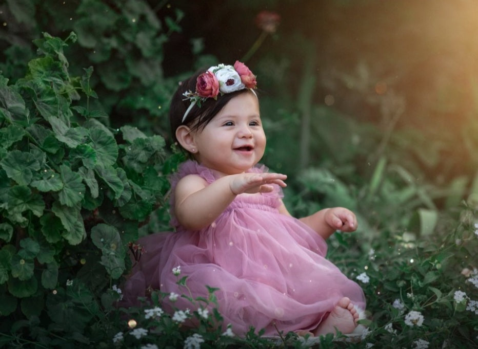 Blush Tulle Dress - Image 2