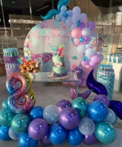 Mermaid Tail Balloon Arch 77PSC - Image 3