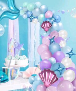 Mermaid Tail Balloon Arch 77PSC