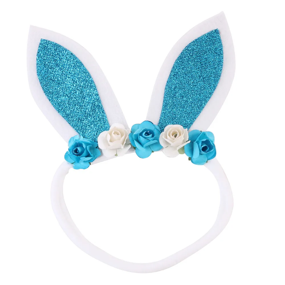 Bunny headband(blue) - Image 4