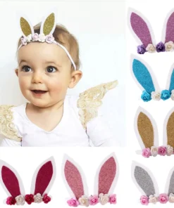 Bunny headband(blue)