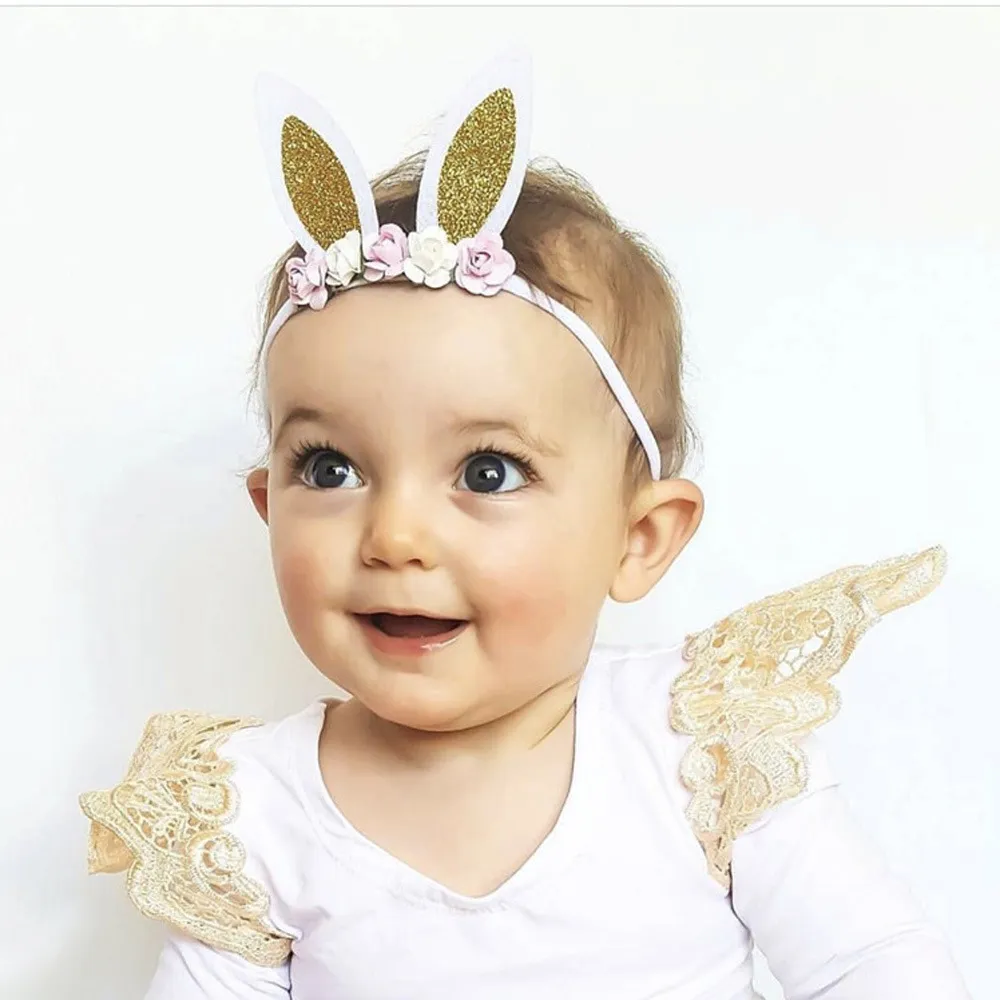 Bunny headband(blue) - Image 2
