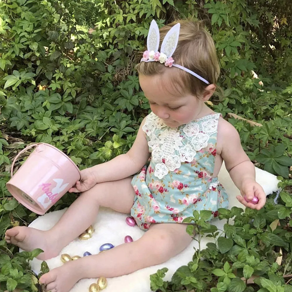 Bunny headband(blue) - Image 3