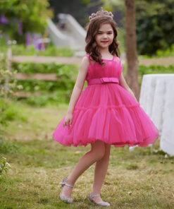 Alternative view of Cerise Pink Special Occasion Dress