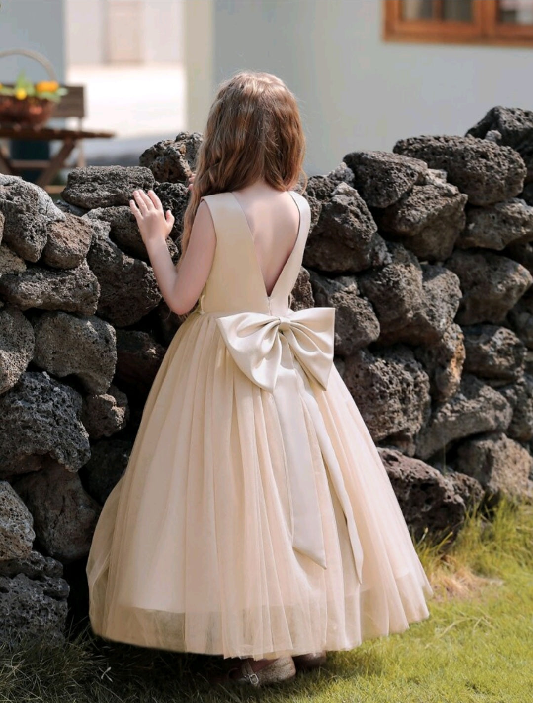 Champagne Formal Ball Gown - Image 5