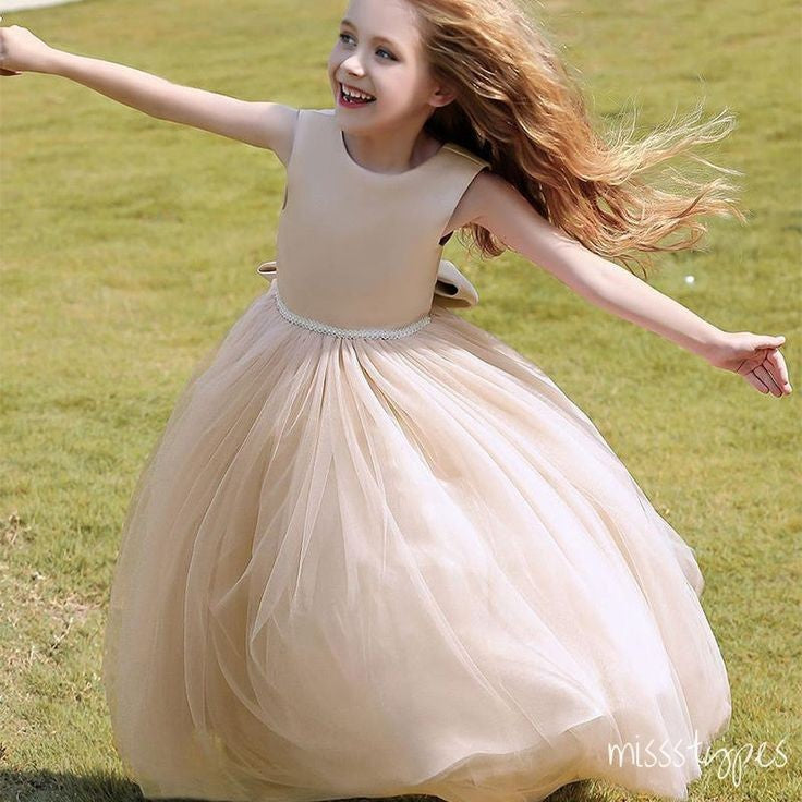 Champagne Formal Ball Gown - Image 2