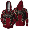 Adults Spiderman Maroon Jacket