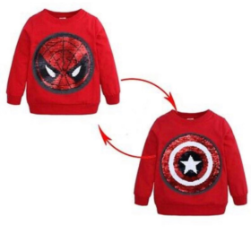 Spiderman Two-Way Top