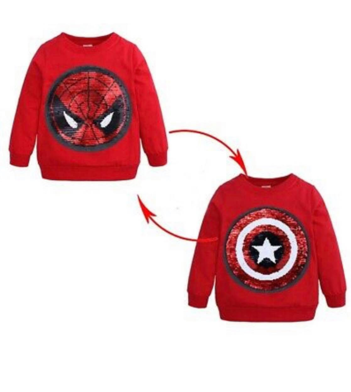 Spiderman Two-Way Top