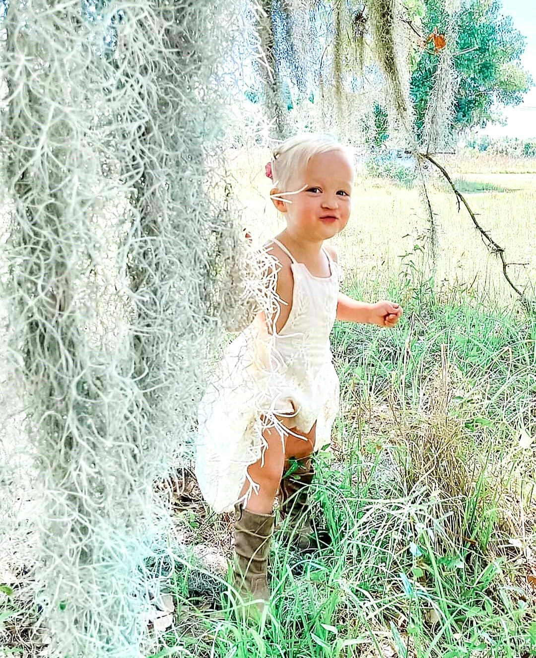 Lace Boho Romper with Romantic Lace Tutu - Image 4