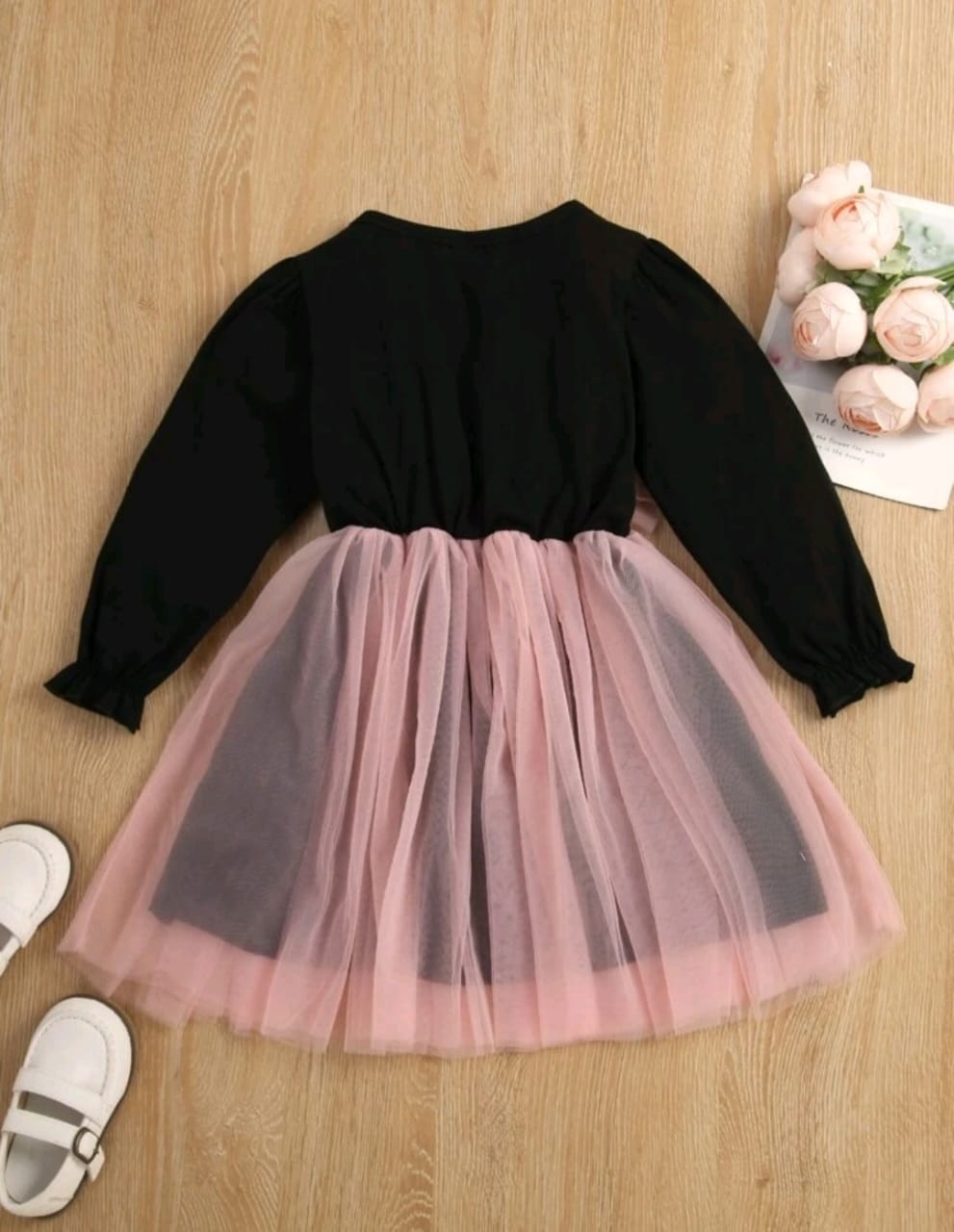 Swan Long Sleeve Dress - Image 2