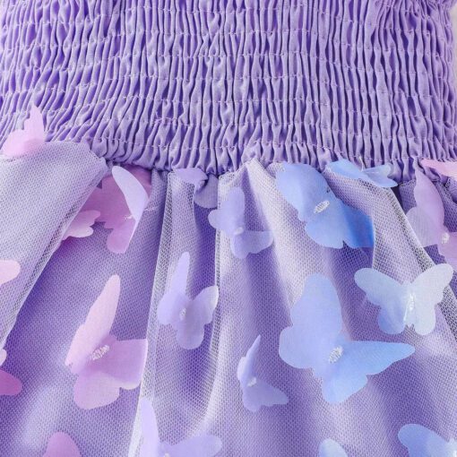 Purple Butterfly Dress - Image 7