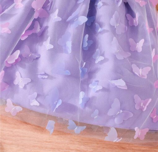 Purple Butterfly Dress - Image 6
