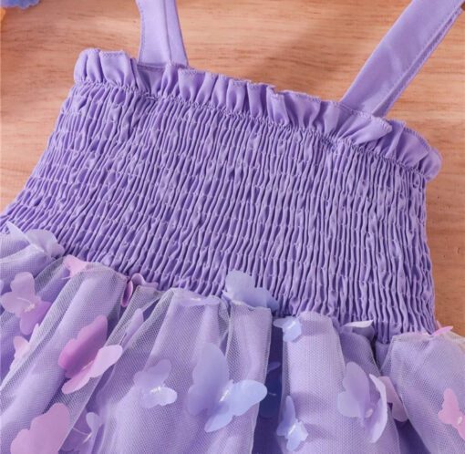 Purple Butterfly Dress - Image 5