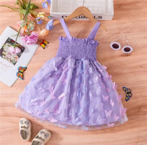 Purple Butterfly Dress - Image 4