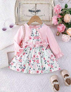 Floral Long Sleeve Dress