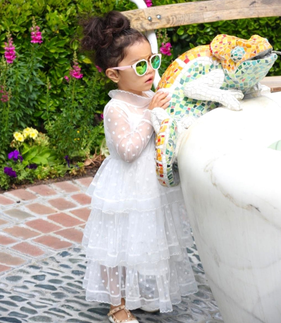 Lace Dress White - Image 3