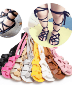 Gladiator sandals(Gold)(Size 2)