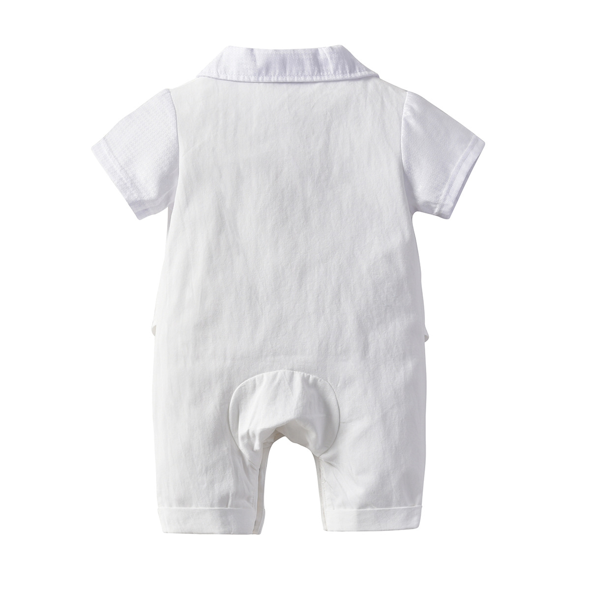 All in one white suit romper - Image 3
