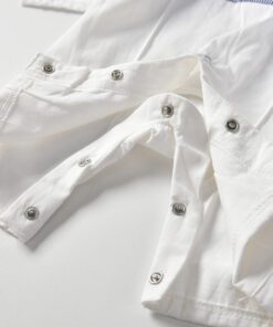 All in one white suit romper - Image 4