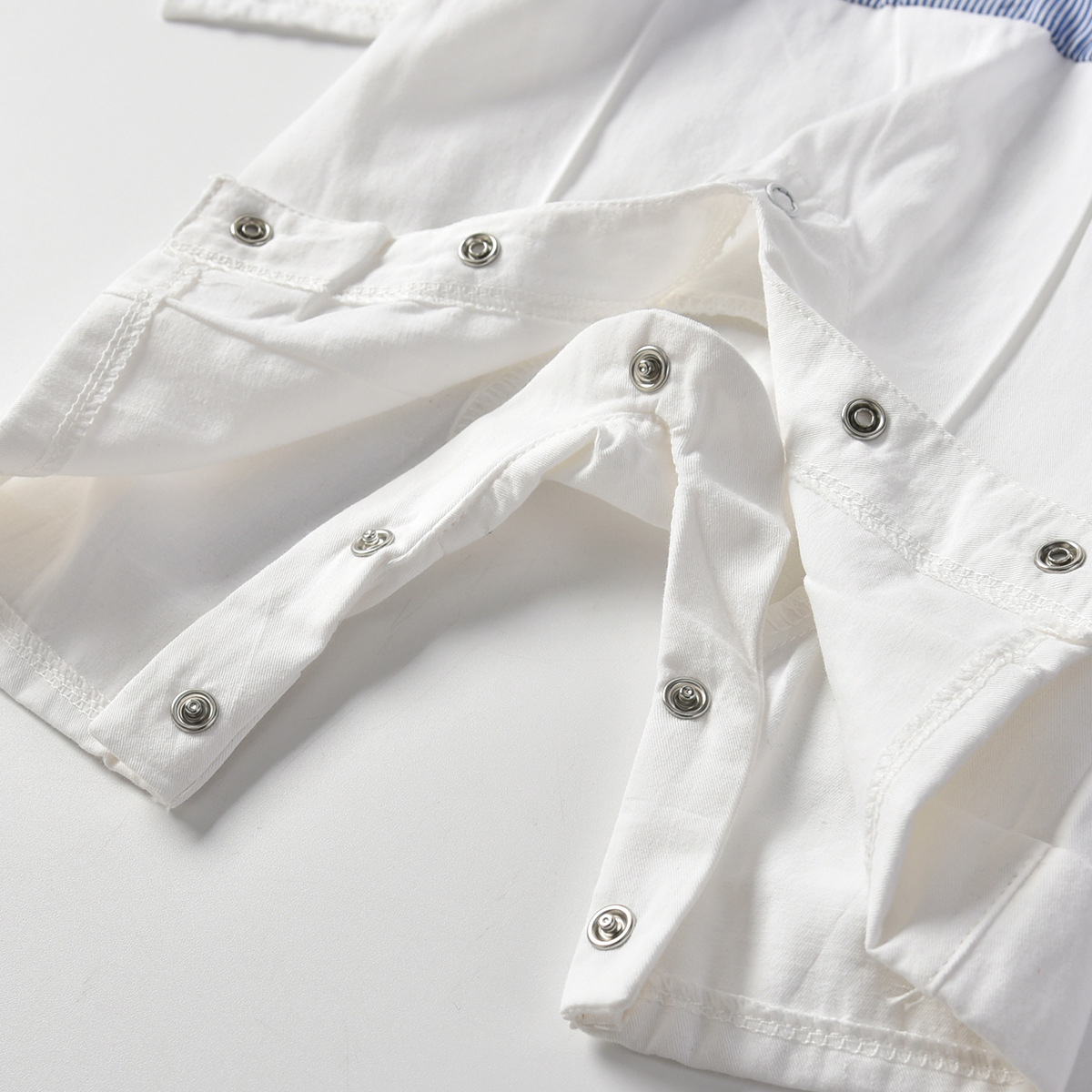 All in one white suit romper - Image 4