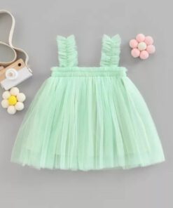 Mint Tulle Dress