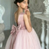 Glorious Pink Rose Princess Gown