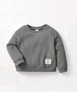 Alternative view of Gray Cotton, Gender Neutral Activewear