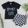 Spooky Cute Romper and Bloomer (Gender Neutral)