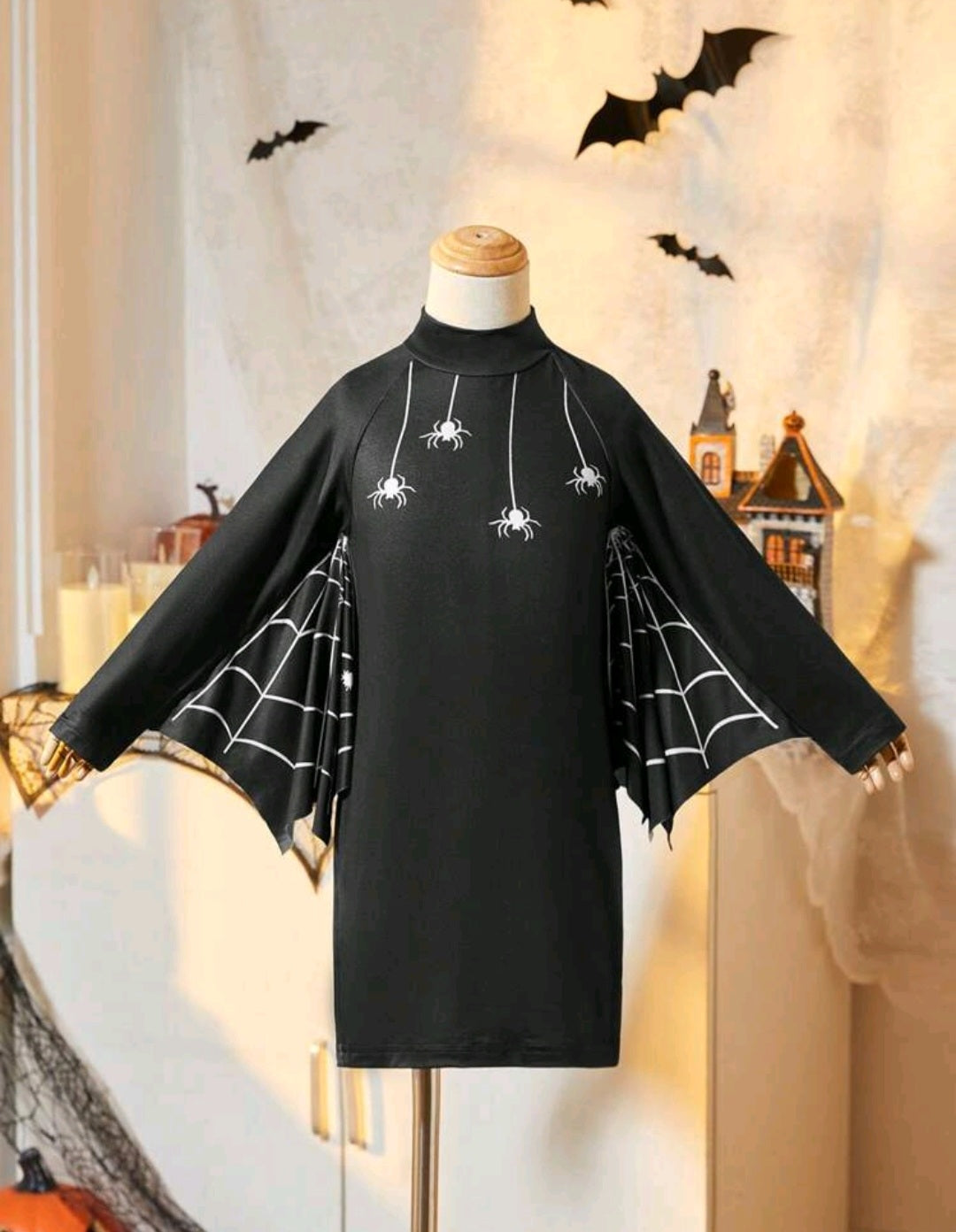 Webbed Spider Dress - Image 5