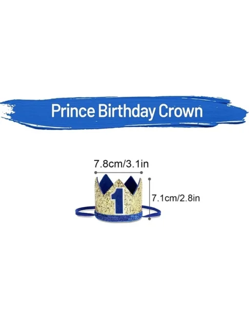 Birthday Crown Blue - Image 2