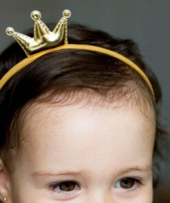 Gold headband crown - Image 3