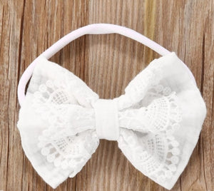 White lace Headband