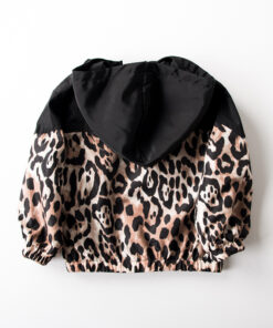 Alternative view of Hooded leopard jacket(2-3y)
