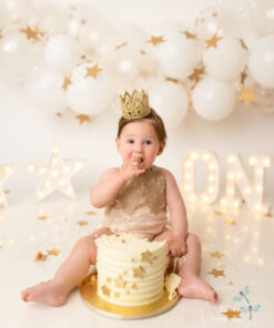 Lace Boho Romper with Gold Detail - Image 11