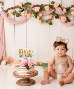 Lace Boho Romper with Gold Detail - Image 3