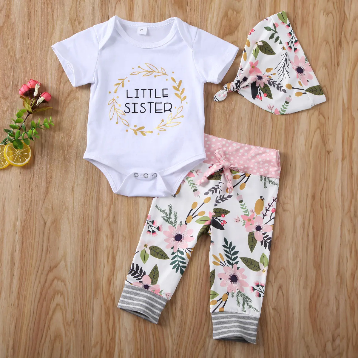 Matching sister floral set - Image 4
