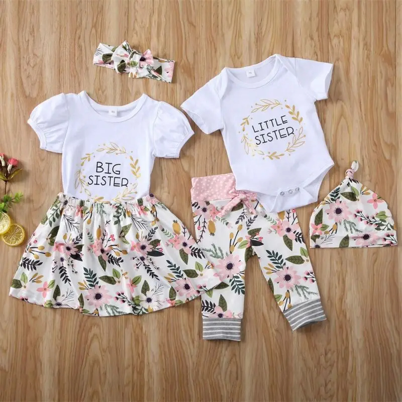 Matching sister floral set - Image 2
