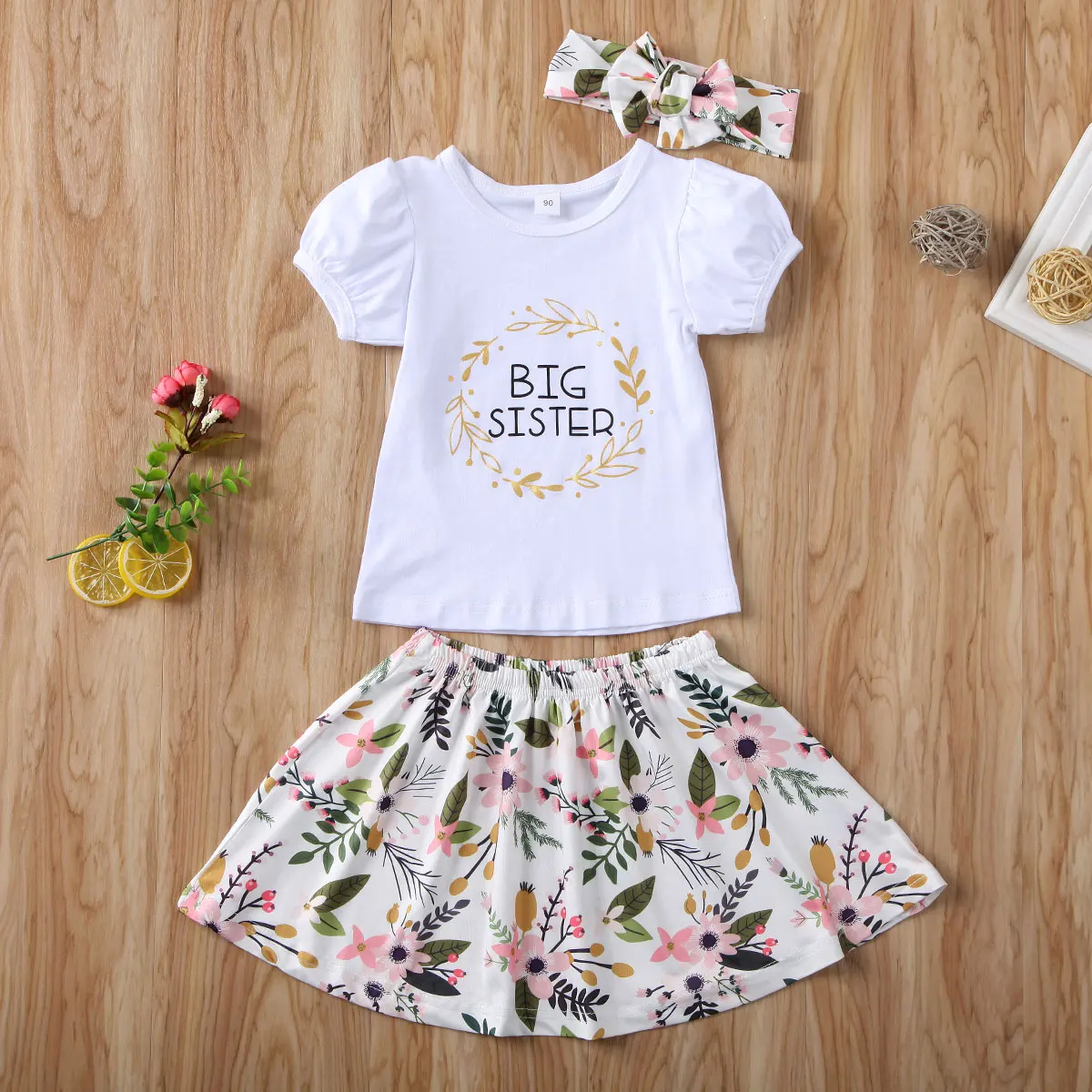 Matching sister floral set - Image 3