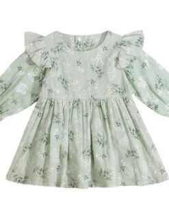 Mint Floral Dress Sibling Outfit