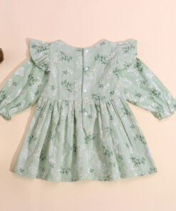 Alternative view of Mint Floral Dress Sibling Outfit