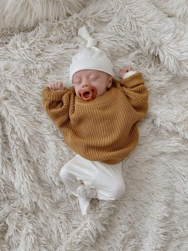 Mustard Luxury Sweater Gender Neutral